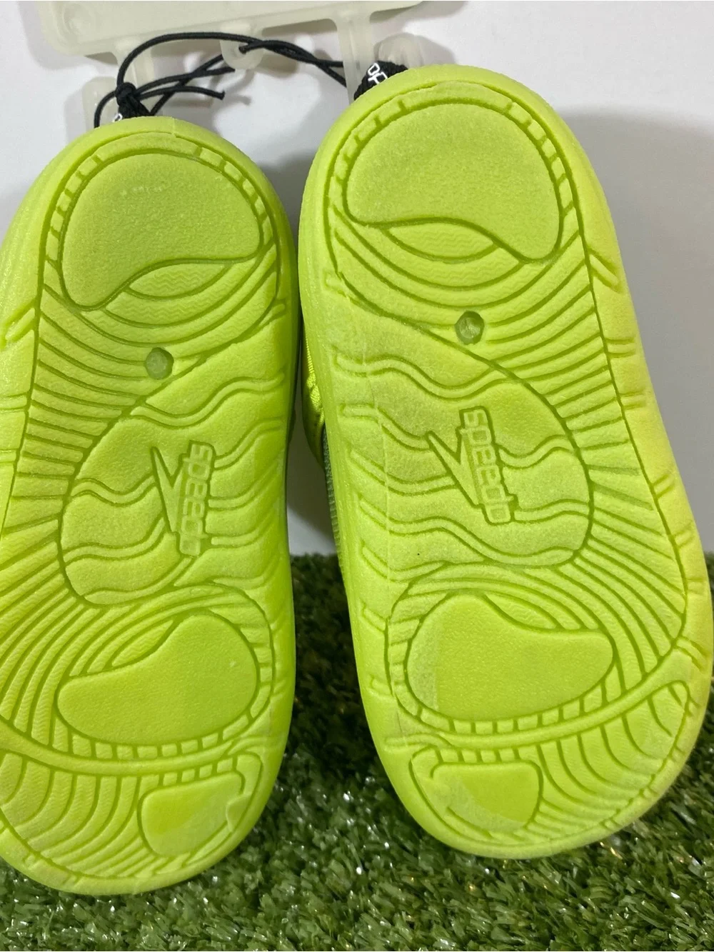 Speedo Shore Explore Water Shoes Little Kids Boys Size 5-6 Small Lime Green New